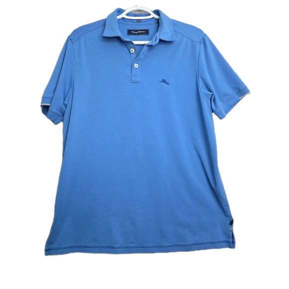 Tommy Bahama Other - Tommy Bahama Men's Short Sleeve Polo Shirt Regular Fit, Blue Size Small